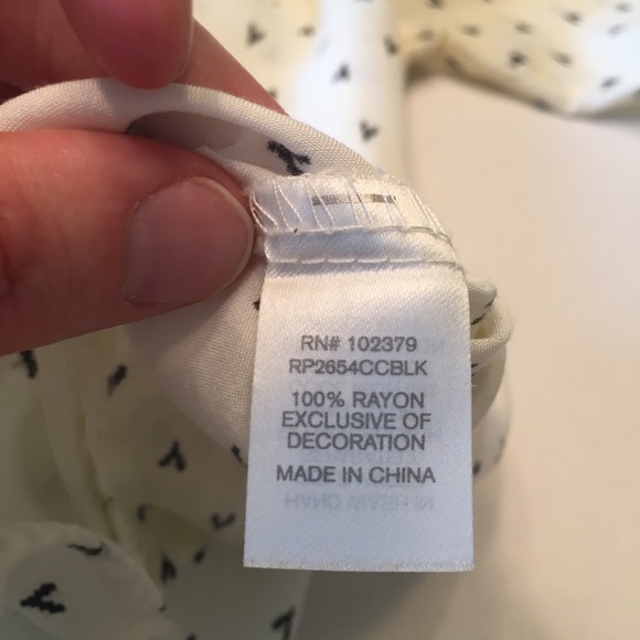 Charming Charlie Peasant Style Top Size M - Picture 5 of 8